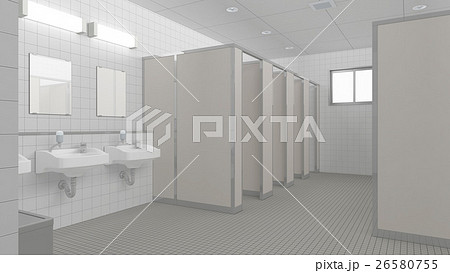 公衆トイレの写真素材
