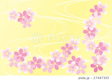 花筏のイラスト素材 - PIXTA