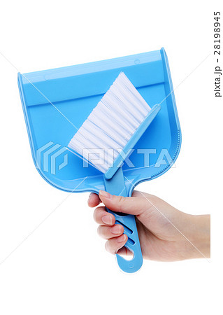 掃除用具 清掃用具 はけ 刷毛の写真素材