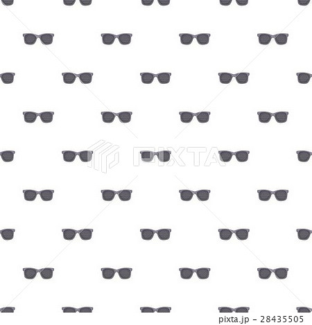 ピンホール眼鏡の写真素材