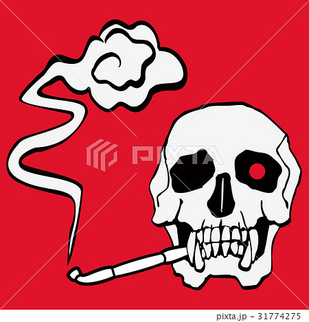 煙管 煙 タバコのイラスト素材