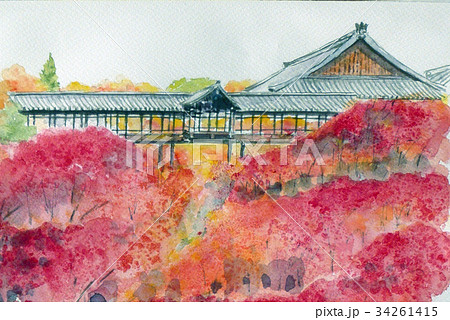 東福寺のイラスト素材 - PIXTA