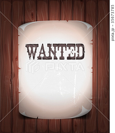 Wantedのイラスト素材