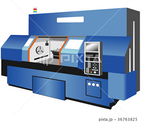マシニングのイラスト素材
