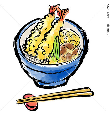 どんぶり 丼 のイラスト素材集 ピクスタ
