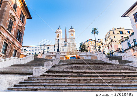 イタリア ローマ スペイン階段 スペイン広場の写真素材 - PIXTA