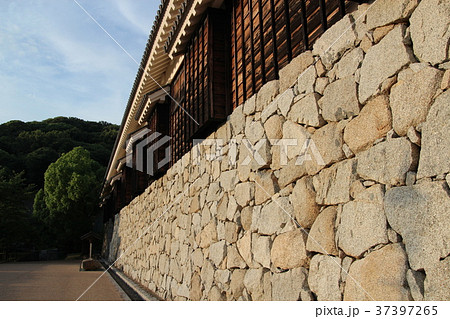 夕日 松山城 松山 松山市の写真素材 - PIXTA