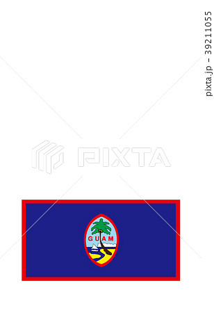 グアム 国旗のイラスト素材