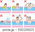 銭湯などの入浴のマナー エチケットのイラスト素材 銭湯などの入浴のマナー エチケットのイラスト素材