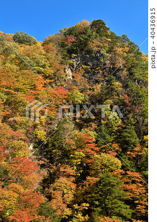 通仙峡の写真素材