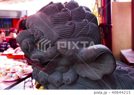 獅子 像 彫像 台湾の写真素材 - PIXTA