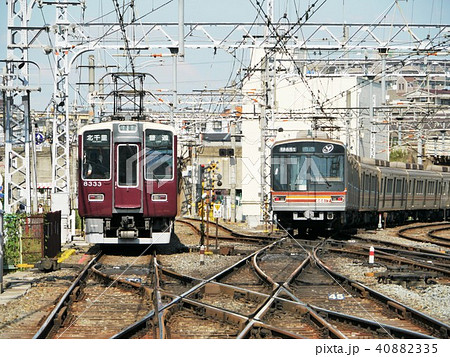 阪急電鉄の写真素材