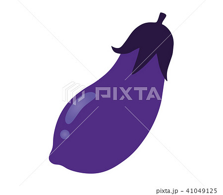 食べ物 真夏 食材 紫色のイラスト素材