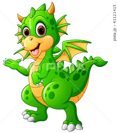 龍 かわいいのイラスト素材