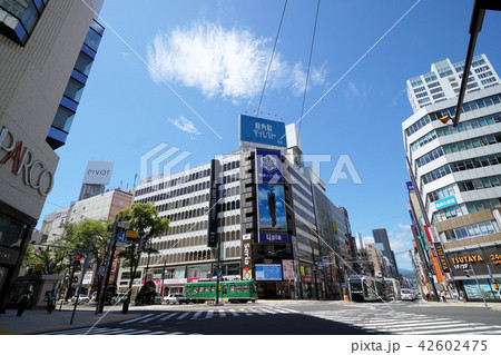 4pla 4丁目プラザ 4プラ 駅前通の写真素材