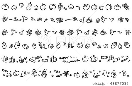 飾り線のイラスト素材