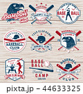 Set of baseball club badge. Vector illustration. Concept for shirt