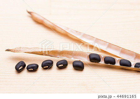 小豆のさやの写真素材 - PIXTA