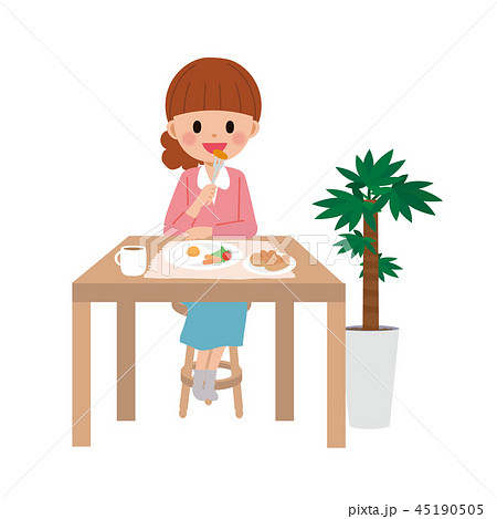 一人のイラスト素材