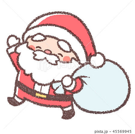 サンタクロース サンタ クリスマス 笑顔のイラスト素材 Pixta