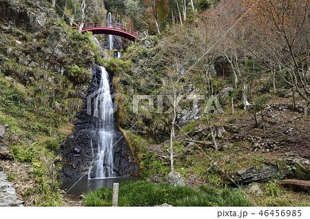 五宝滝 八百津の滝 五宝滝公園の写真素材