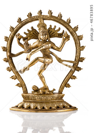 シヴァ シヴァ神 ナタラージャ 踊るシヴァ神の写真素材