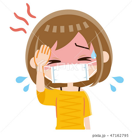 高熱のイラスト素材