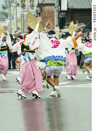 踊り衣装 阿波踊りの写真素材
