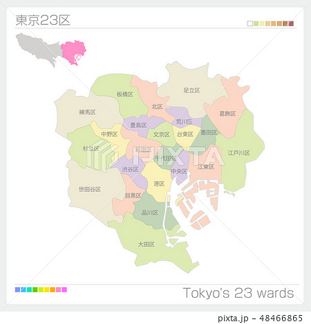 日本地図のイラスト素材集 ピクスタ