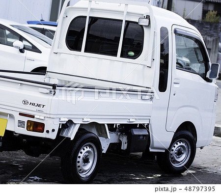 農業用運搬車 トラックの写真素材