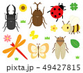 かわいい夏の昆虫イラスト素材集のイラスト素材 かわいい夏の昆虫イラスト素材集のイラスト素材