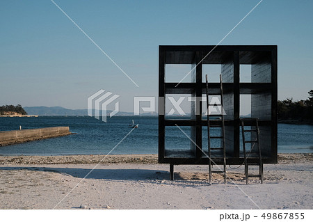 おひるねハウス 佐久島 西尾 愛知の写真素材