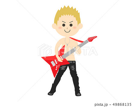 男性 ギター 弾き語り シンガーソングライターの写真素材