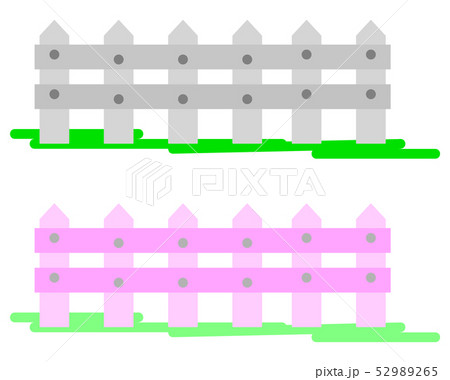 柵 イラスト シンプル さくi