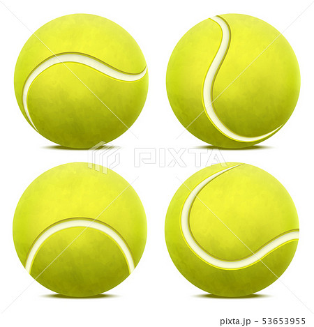 テニスボールのイラスト素材集 ピクスタ