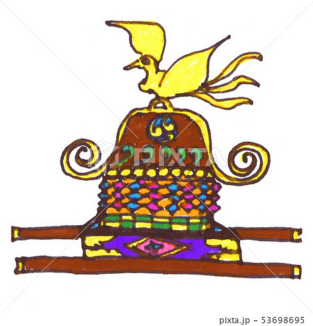 お神輿のイラスト素材