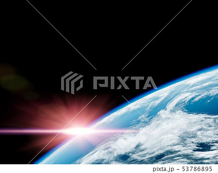 地球 宇宙 惑星 天体のイラスト素材