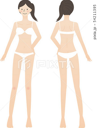 A bust of a female body - Stock Illustration [66012995] - PIXTA