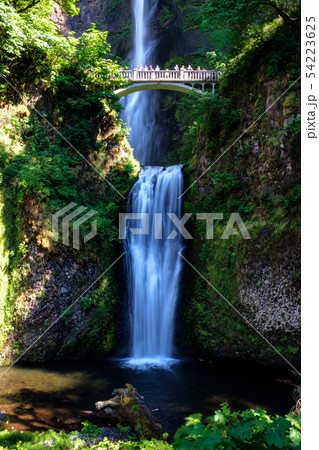 マルトノマ滝の写真素材