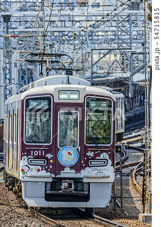 阪急電車の写真素材