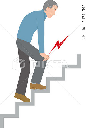 階段登るのイラスト素材