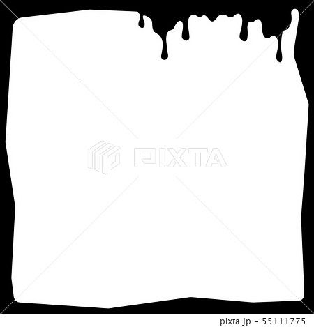 背景 黒 フレーム 枠のイラスト素材