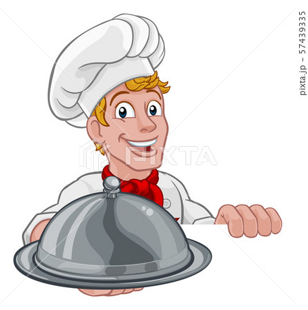 料理 クロッシュ クロシュ クローシュのイラスト素材