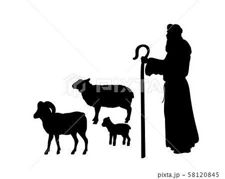 羊飼いの教会のイラスト素材