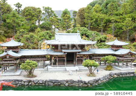 平等院鳳凰堂の写真素材