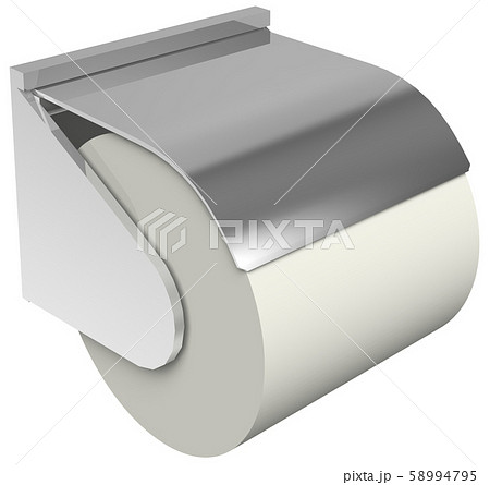 トイレットペーパーホルダーのイラスト素材 トイレットペーパーホルダーのイラスト素材