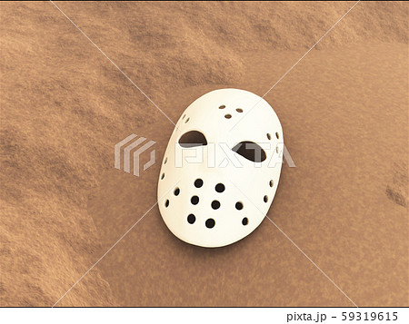 お面 仮面 マスク 変身のイラスト素材