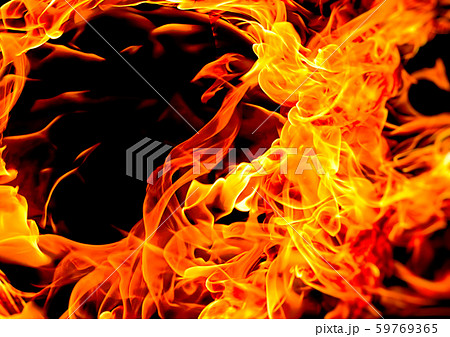 灼熱のイラスト素材