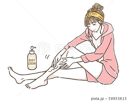 保湿のイラスト素材