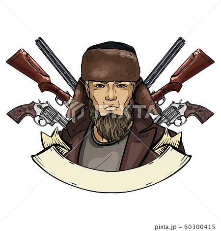 狙撃銃のイラスト素材